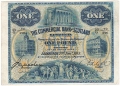 Commercial Bank Of Scotland Ltd 1 Pound,  2. 1.1923
